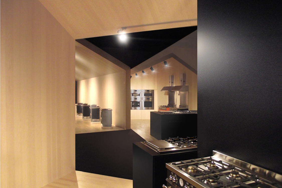 New Showroom design in the plant of Bertazzoni  cooking manufactured