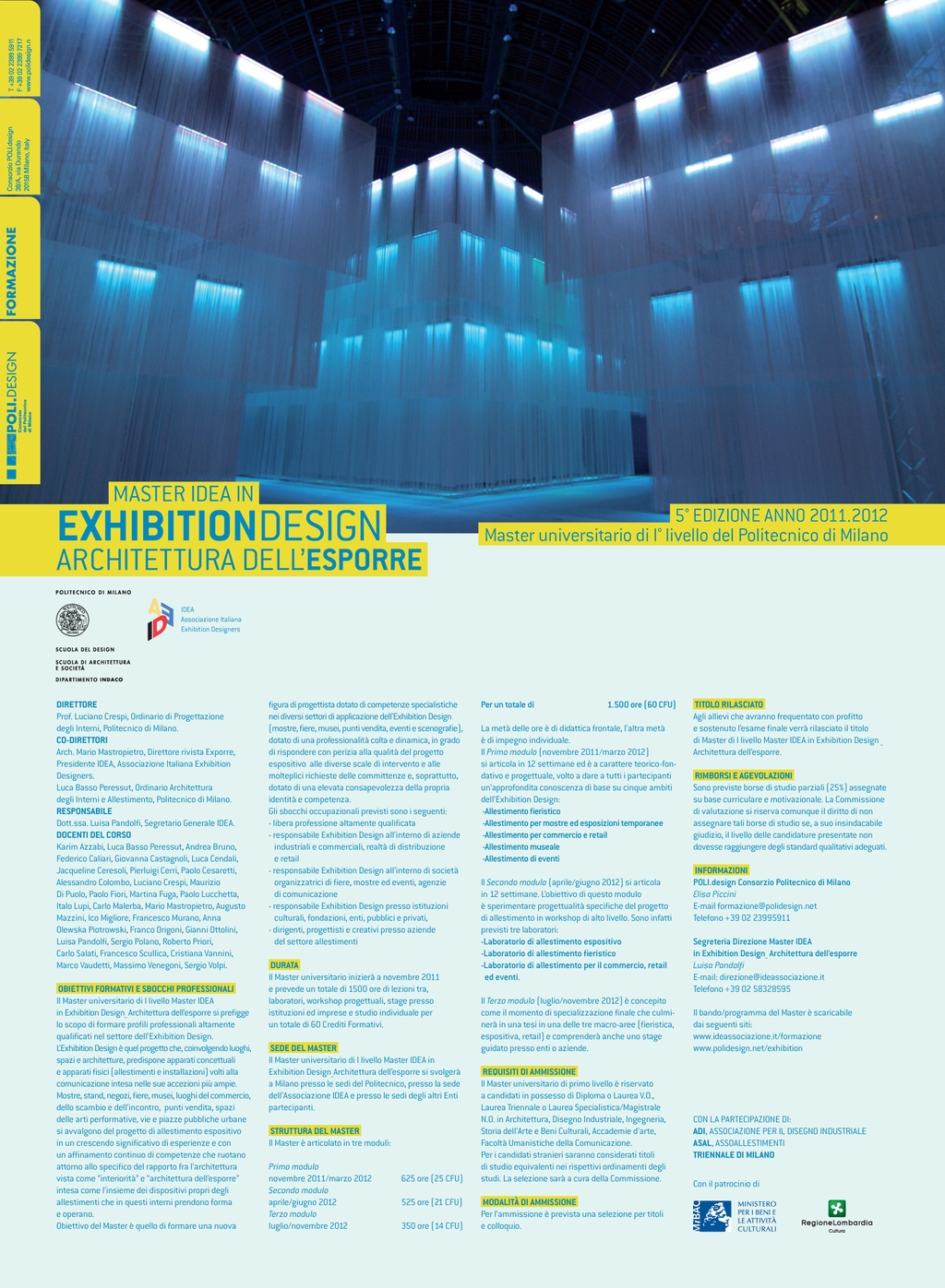 MASTER IDEA IN EXHIBITION DESIGN 11/12