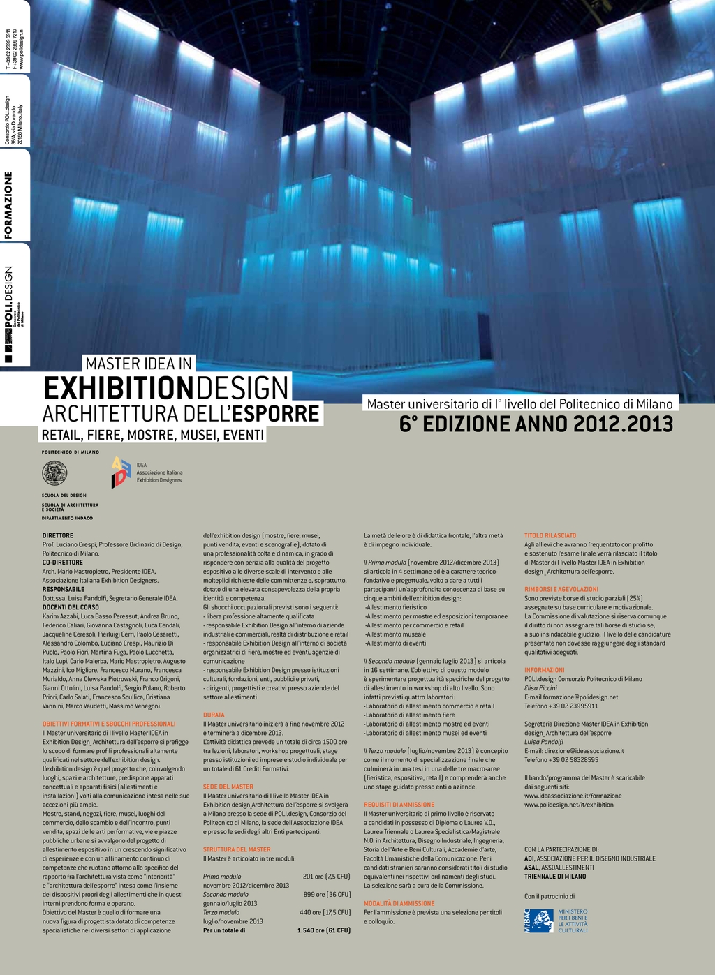 MASTER IDEA IN EXHIBITION DESIGN