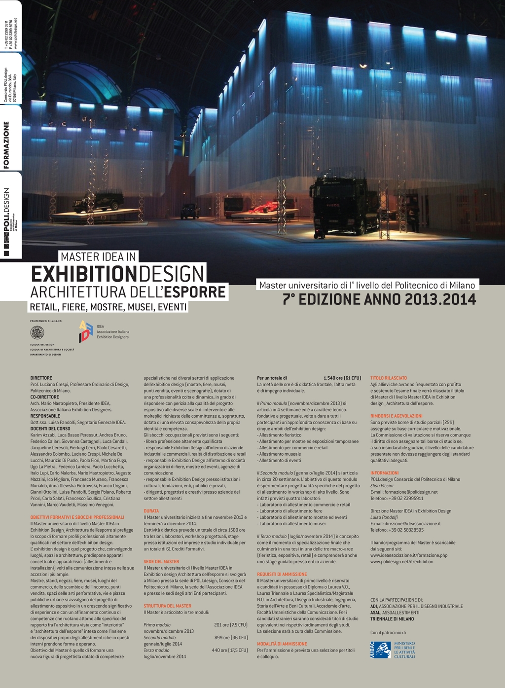 MASTER IDEA IN EXHIBITION DESIGN 13/14